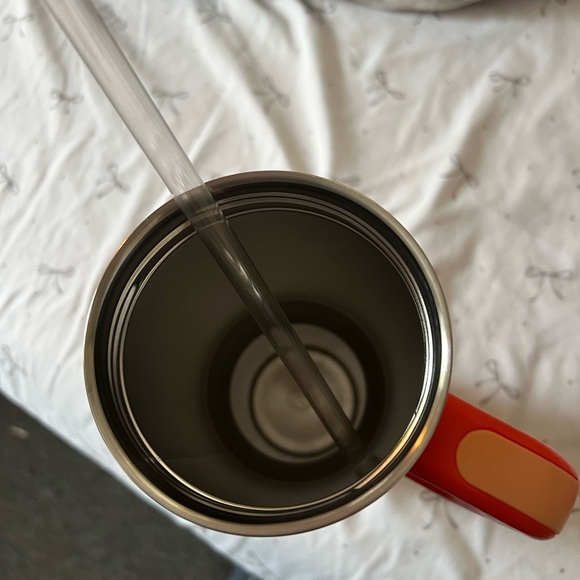 Stanley Bold Red Travel Mug with Handle - Picture 8 of 8